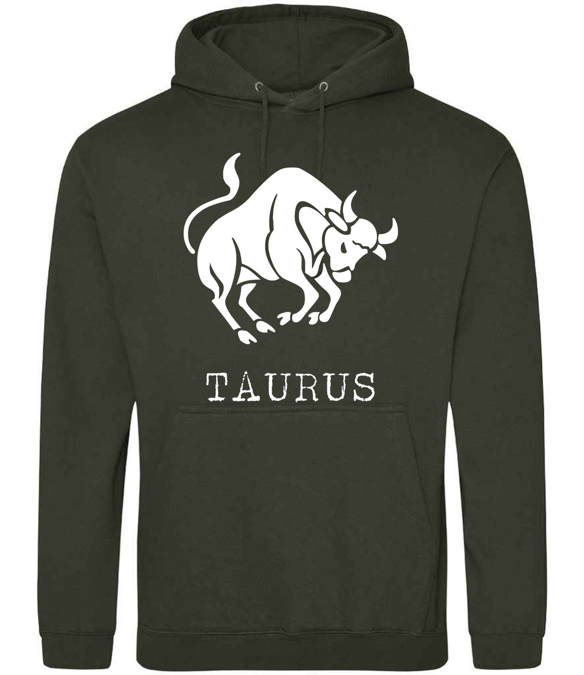 Taurus hoodie in combat green