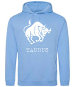 Taurus hoodie in cornflower blue