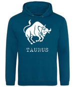 Taurus hoodie in deep sea blue