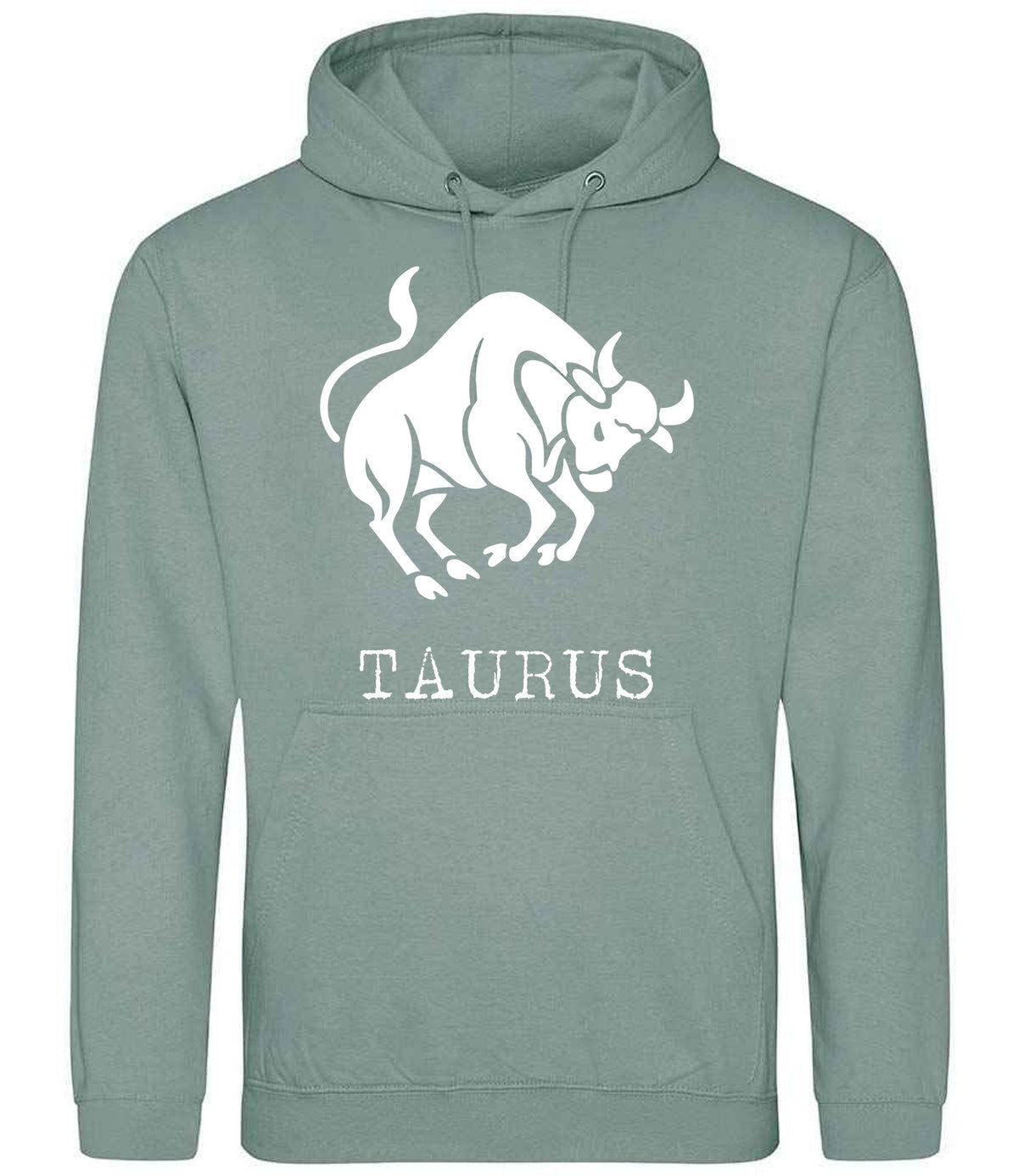 Taurus hoodie in dusty green