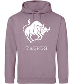 Taurus hoodie in dusty purple