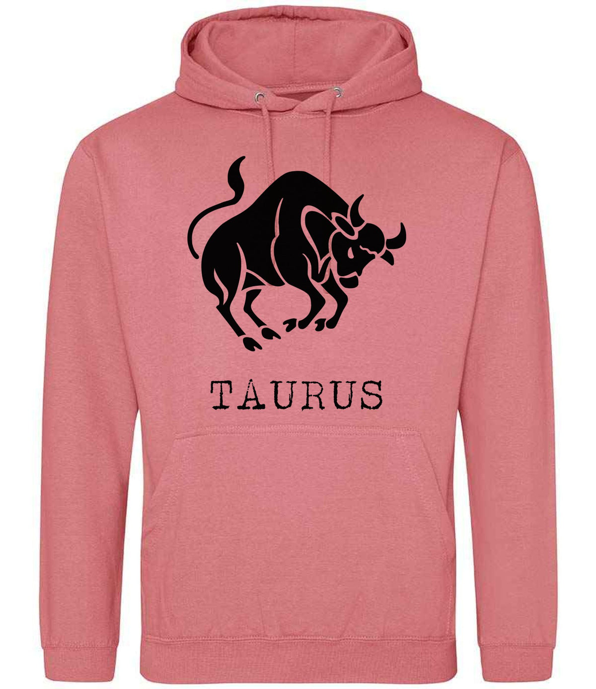 Taurus hoodie in dusty rose