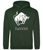 Taurus hoodie in forest green