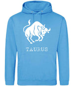 Taurus hoodie in hawaiian blue