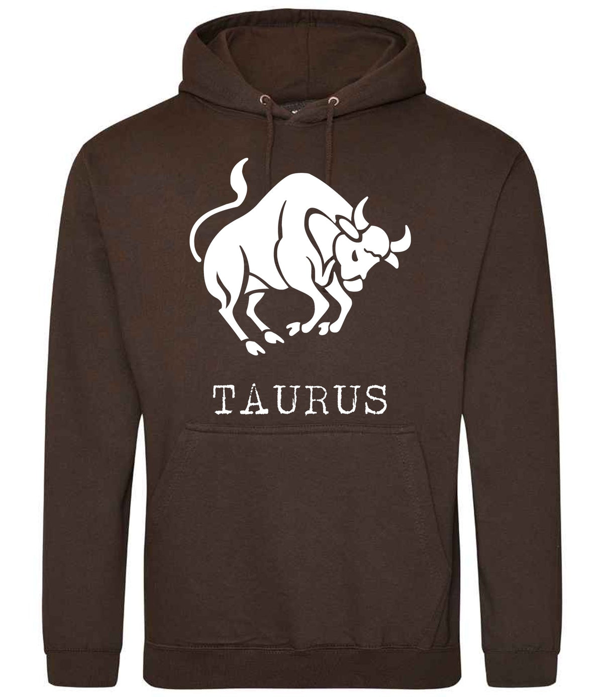 Taurus hoodie in hot chocolate