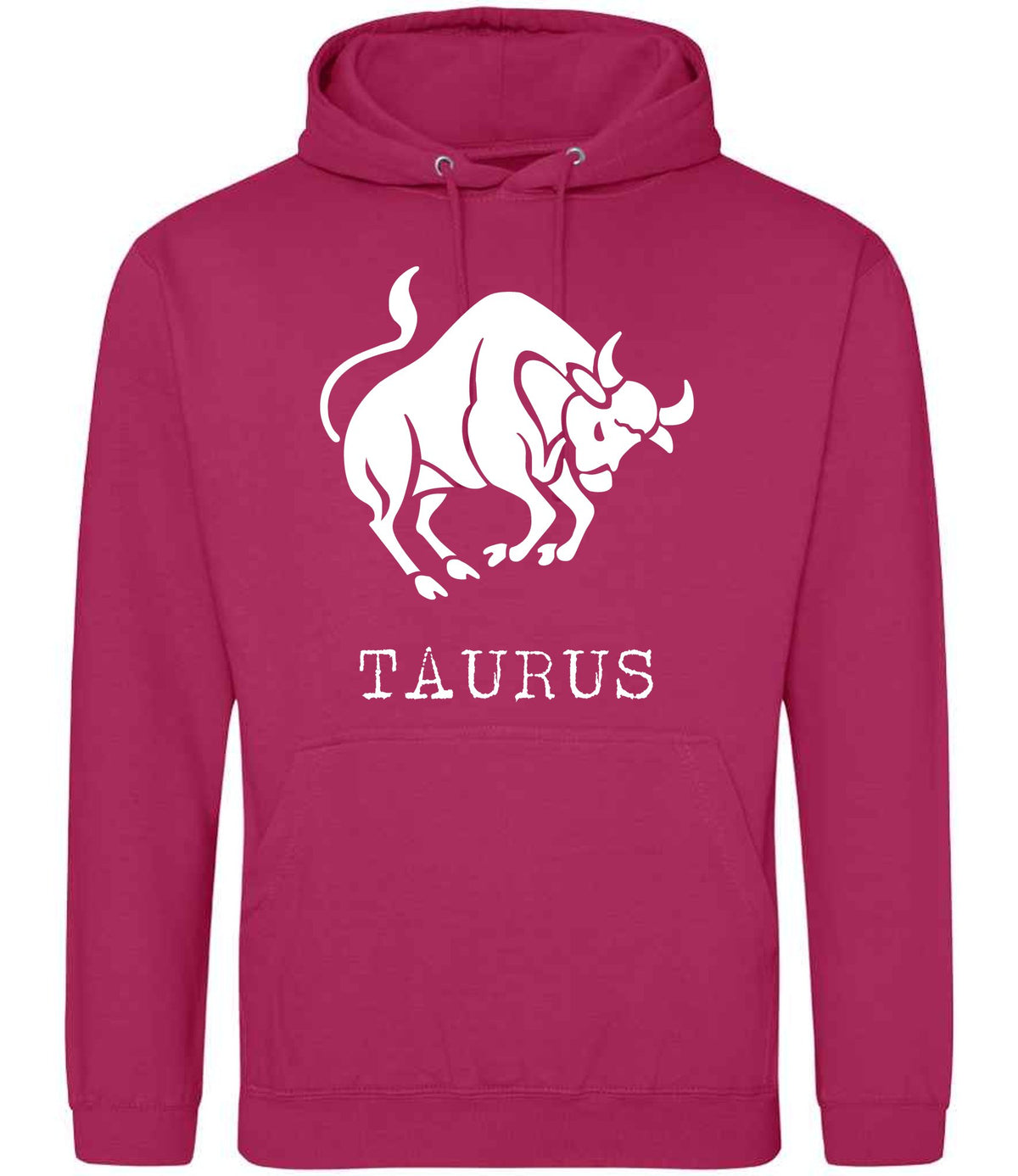 Taurus hoodie in hot pink