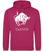 Taurus hoodie in hot pink