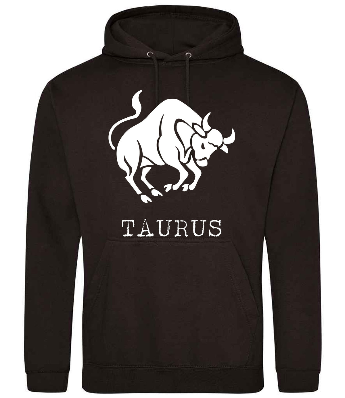 Taurus hoodie in jet black