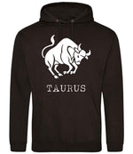 Taurus hoodie in jet black