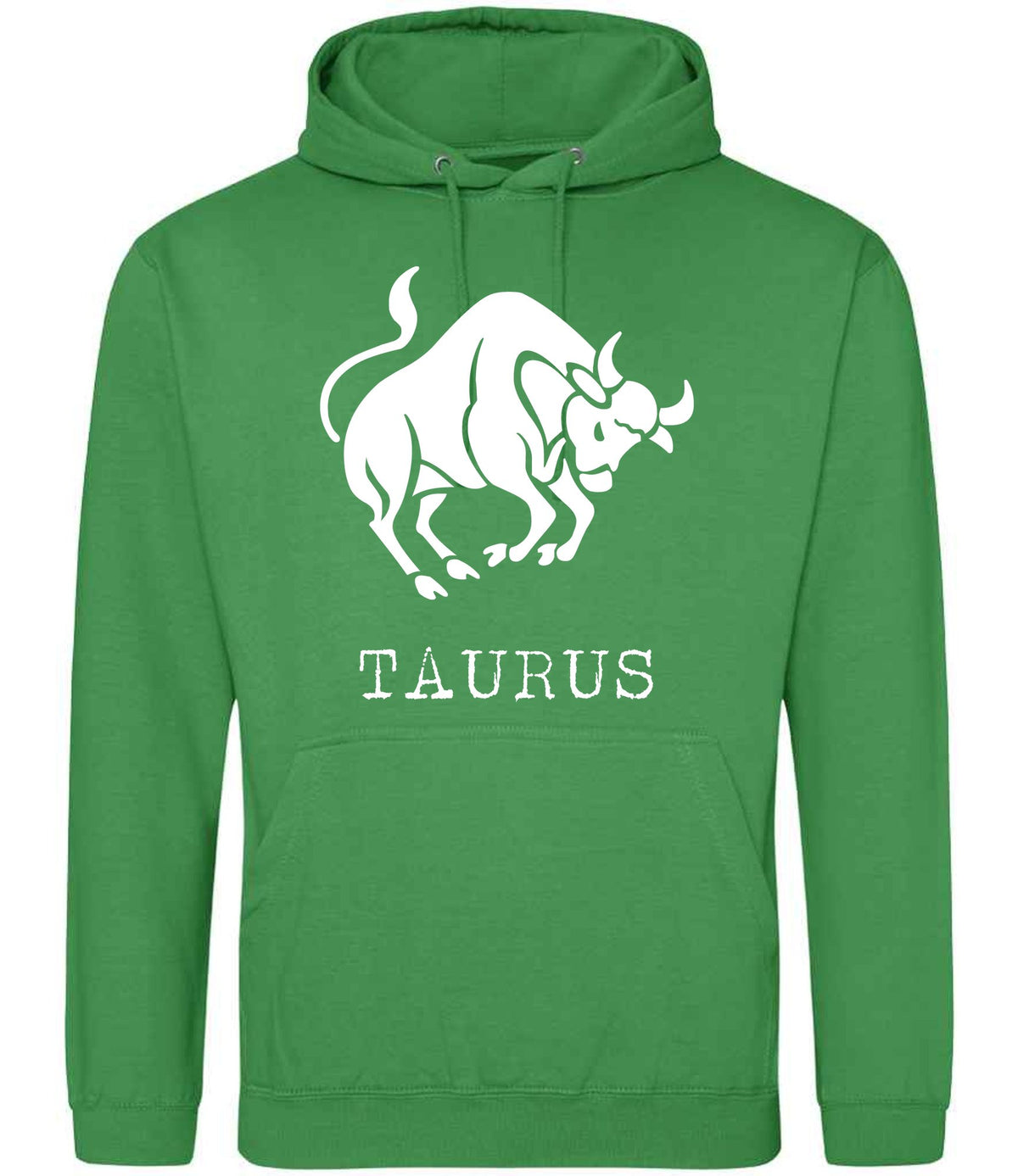 Taurus hoodie in kelly green