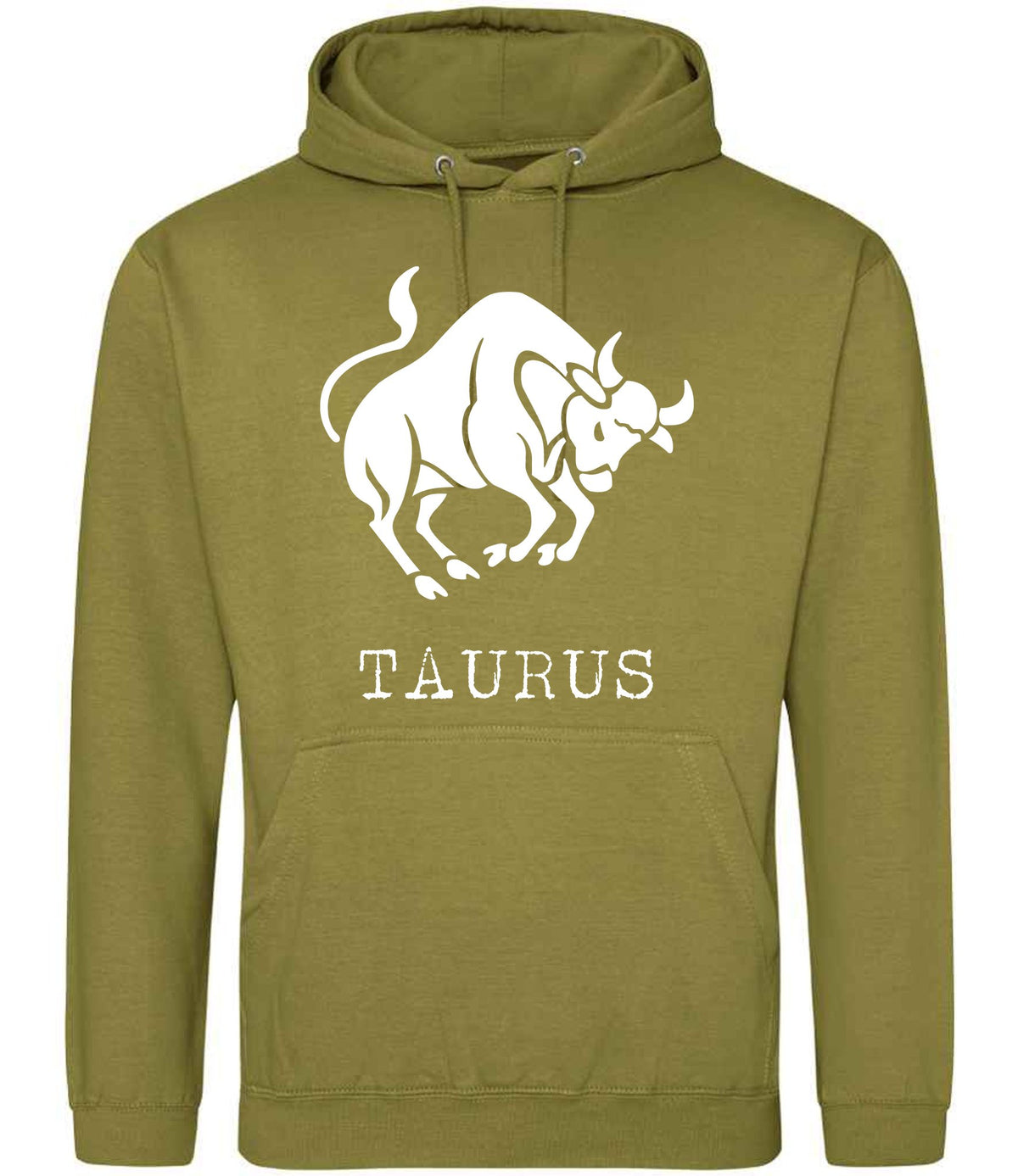 Taurus hoodie in khaki