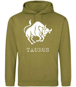 Taurus hoodie in khaki