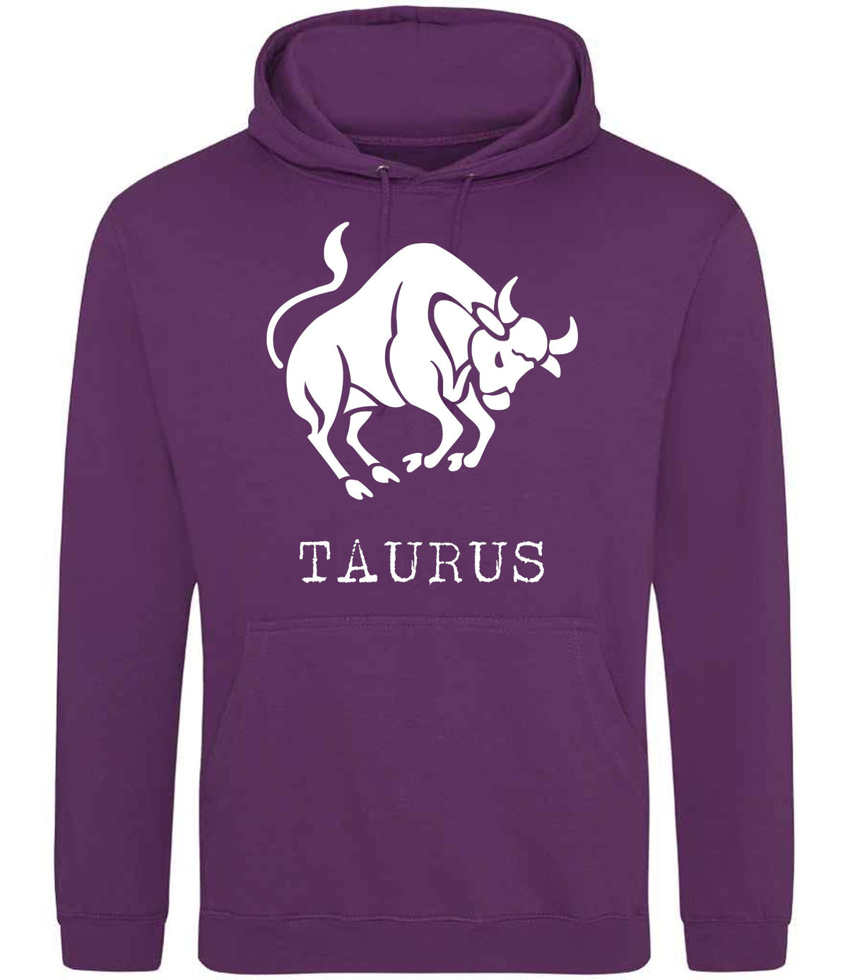 Taurus hoodie in magenta magic