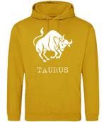 Taurus hoodie in mustard