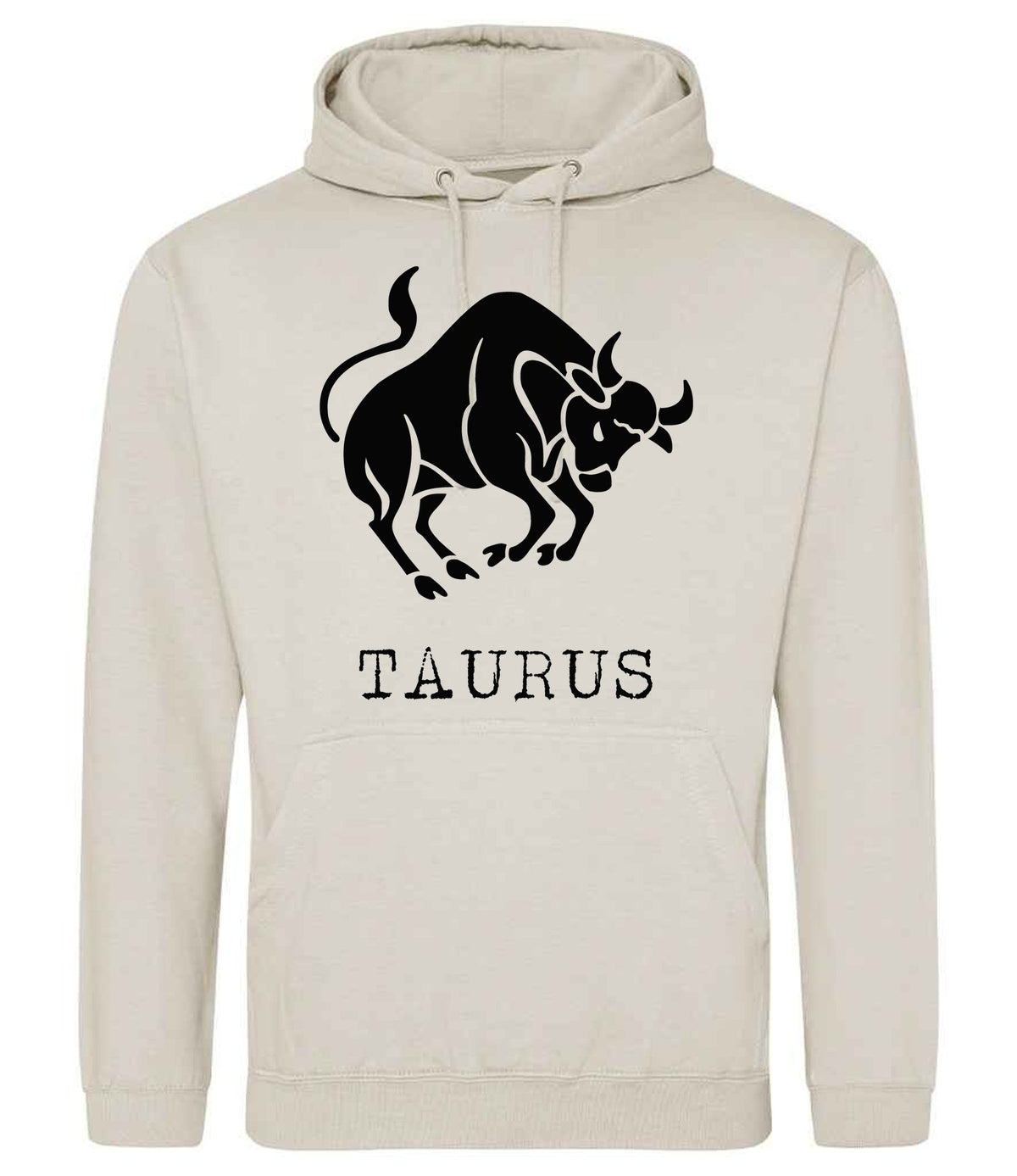 Taurus hoodie in natural stone