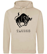 Taurus hoodie in nude