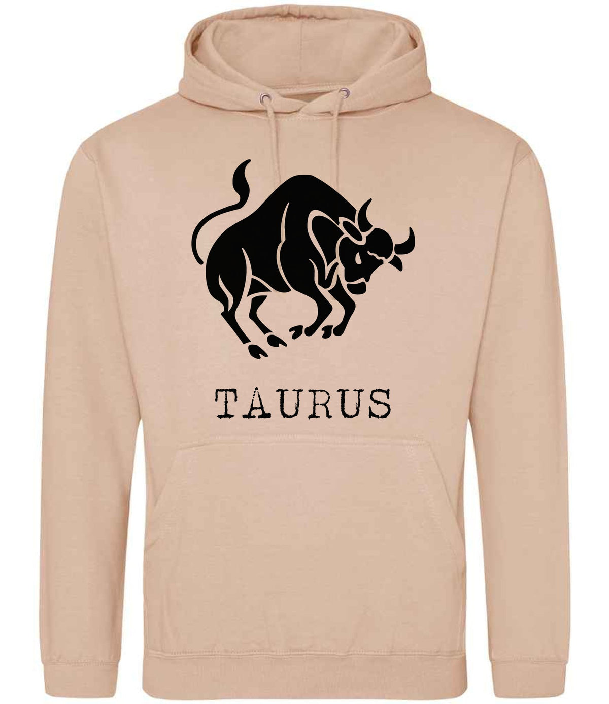 Taurus hoodie in peach perfect