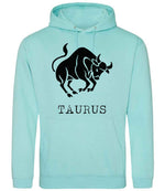 Taurus hoodie in peppermint