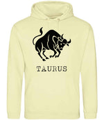 Taurus hoodie in pina colada