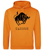 Taurus hoodie in pumpkin pie