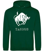 Taurus hoodie in rainforest green