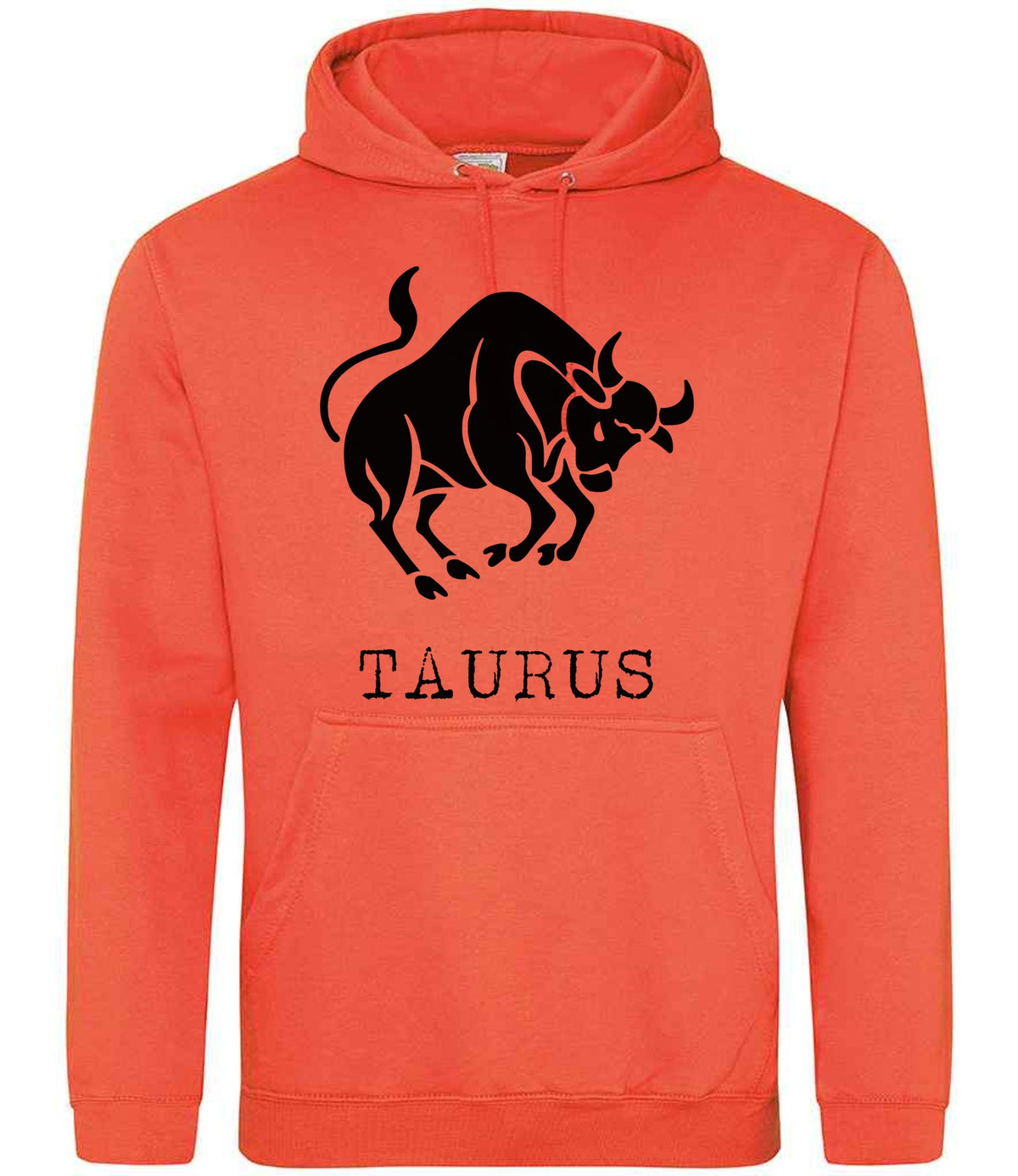 Taurus hoodie in soft red