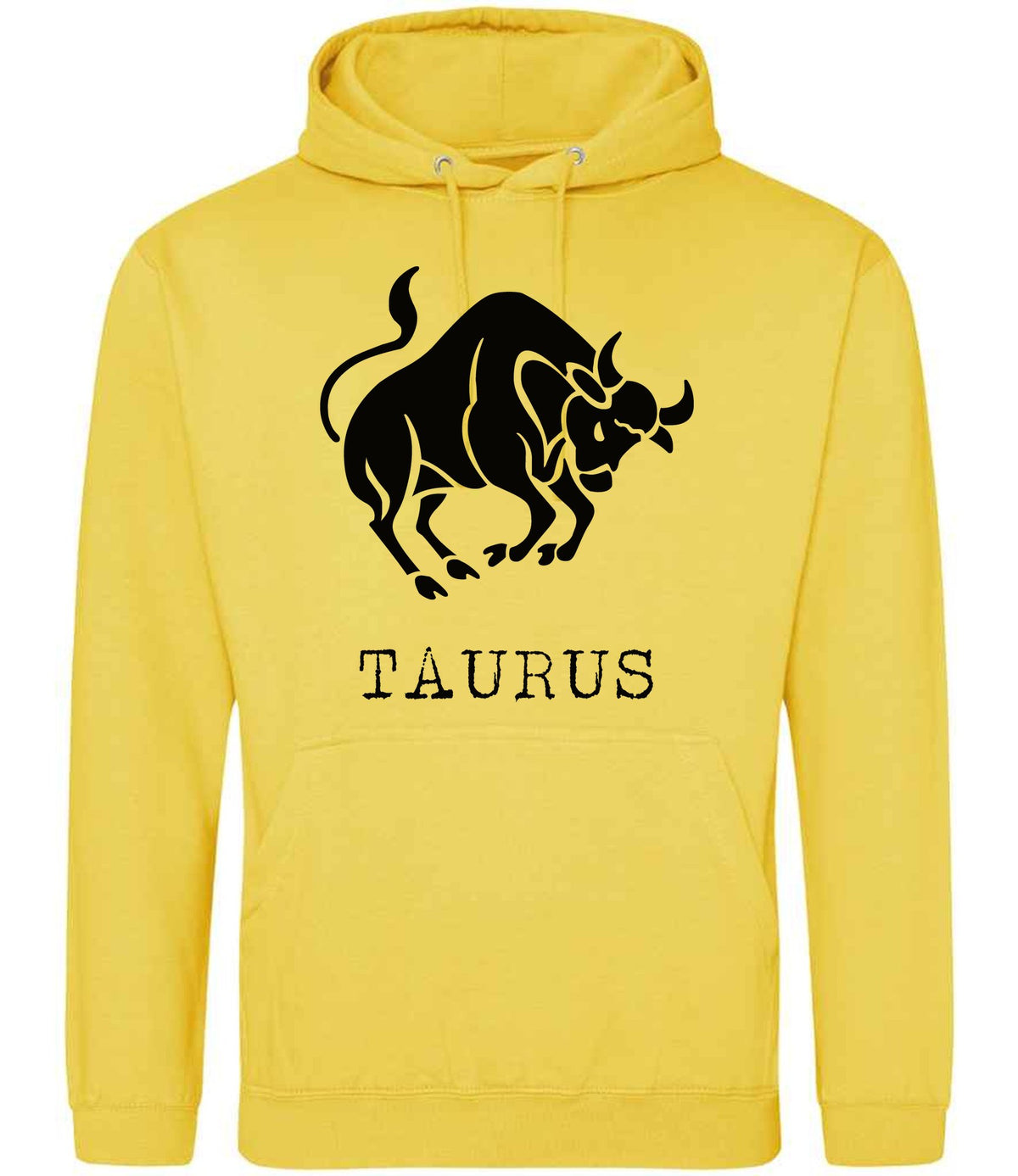 Taurus hoodie in sun yellow