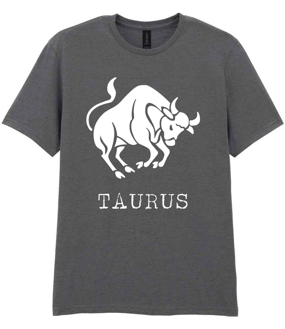Taurus t-shirt in charcoal