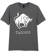 Taurus t-shirt in charcoal