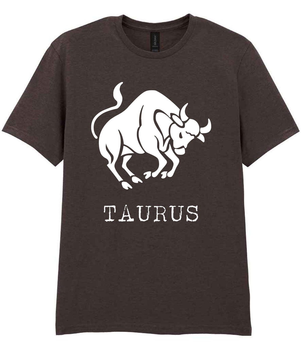 Taurus t-shirt in dark chocolate