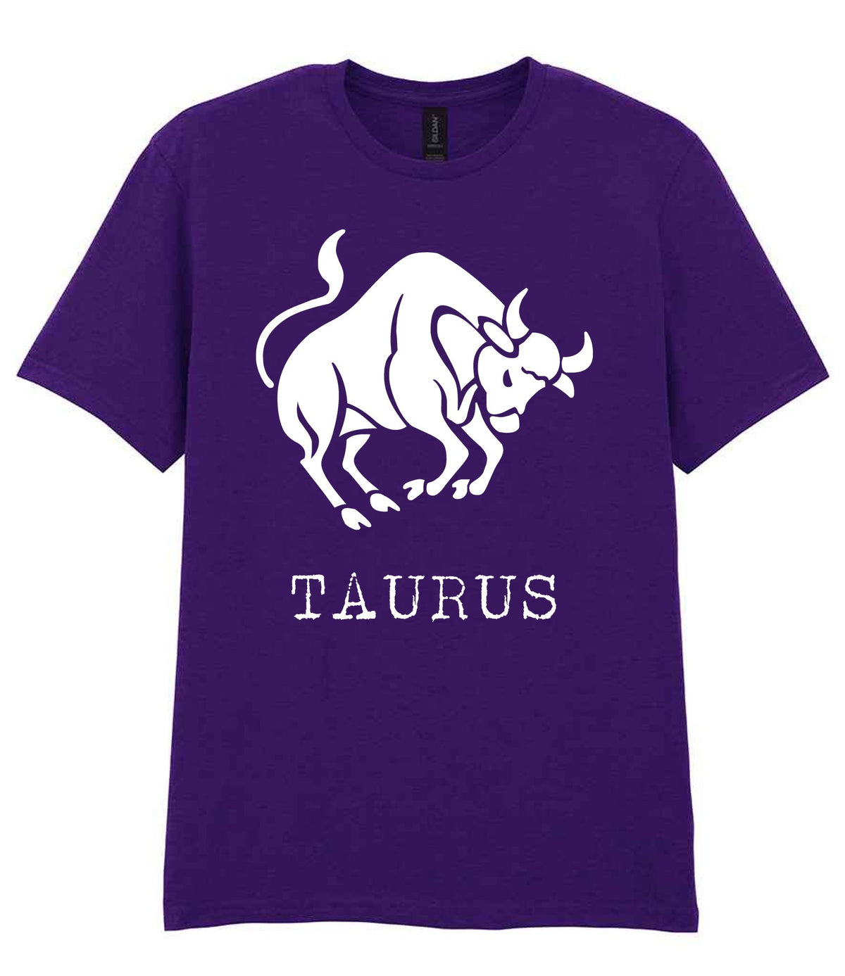 Taurus t-shirt in fan dark purple