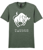Taurus t-shirt in heather military green