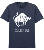Taurus t-shirt in heather navy