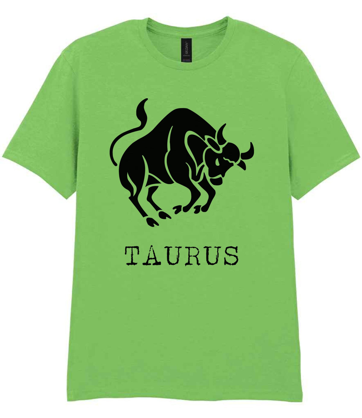 Taurus t-shirt in lime green