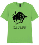 Taurus t-shirt in lime green