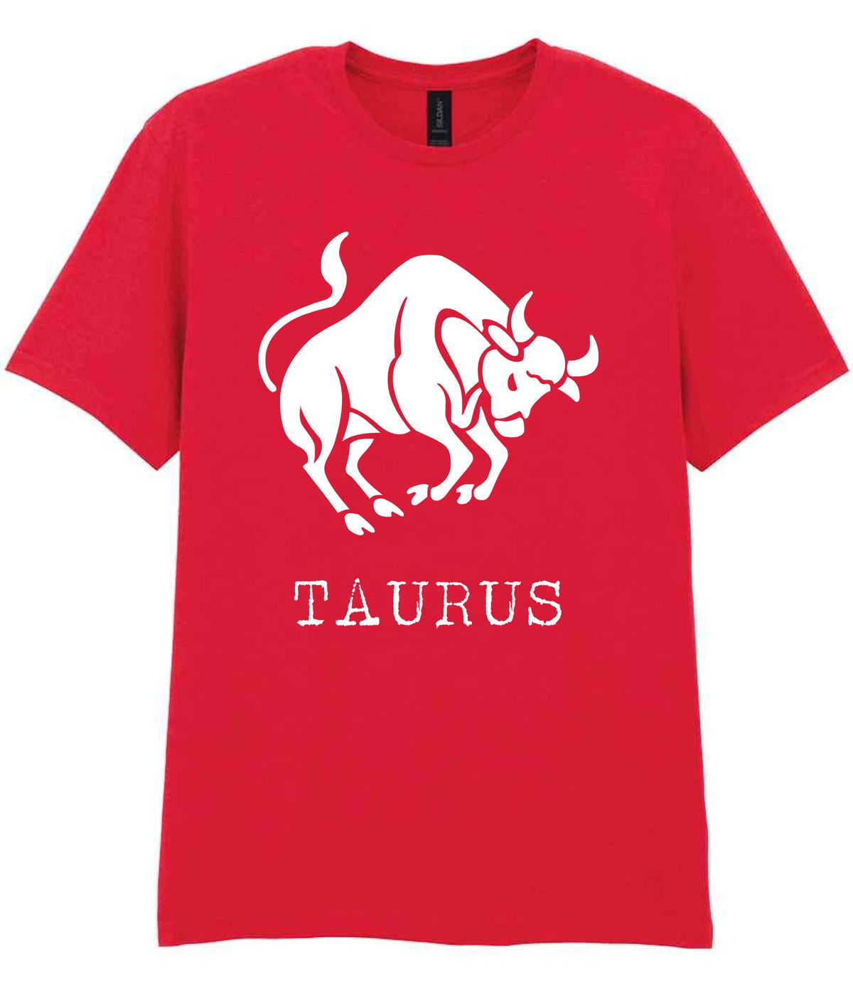 Taurus t-shirt in red