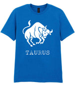 Taurus t-shirt in royal blue