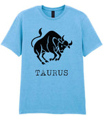 Taurus t-shirt in sky blue