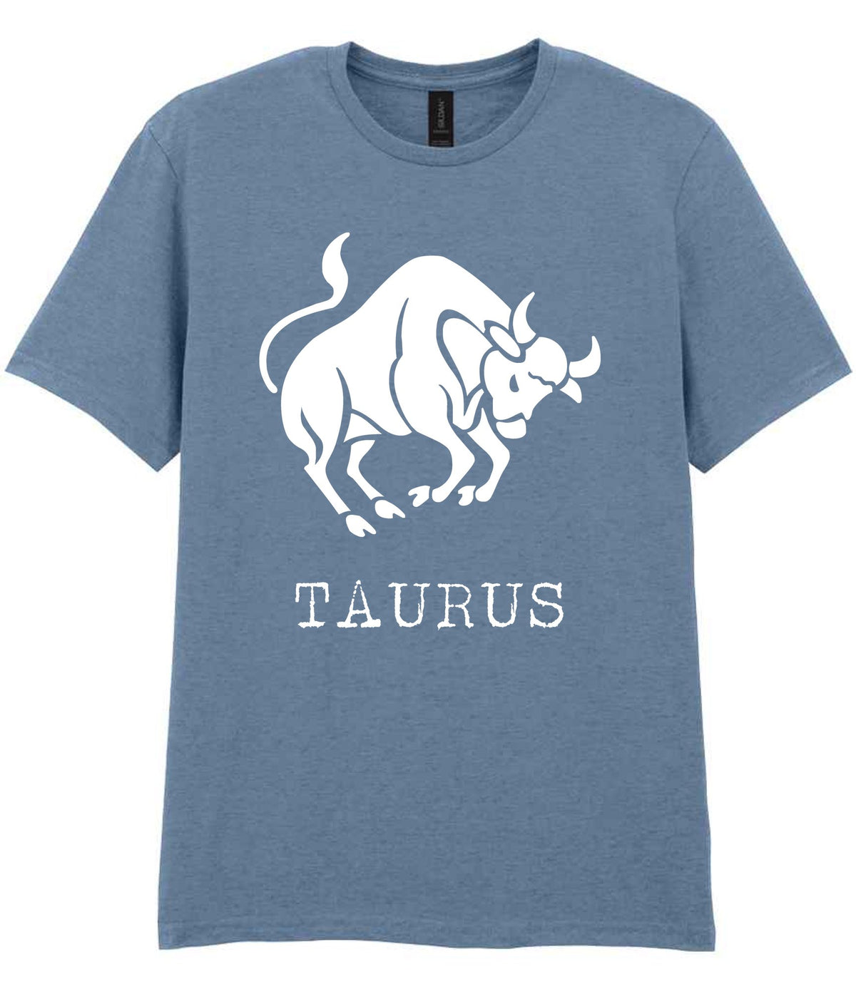 Taurus t-shirt in stone blue