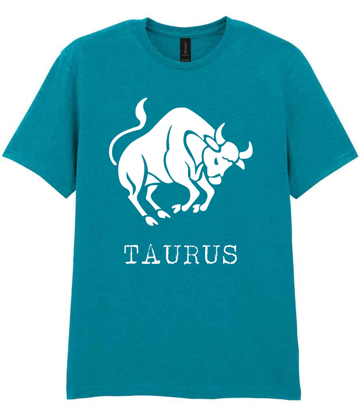 Taurus t-shirt in tropical blue