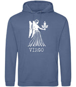 Virgo hoodie in atlantic blue