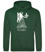 Virgo hoodie in bottle green
