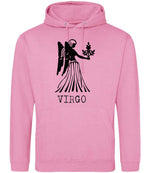 Virgo hoodie in candyfloss pink