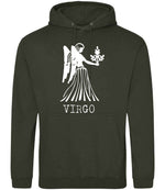 Virgo hoodie in combat green