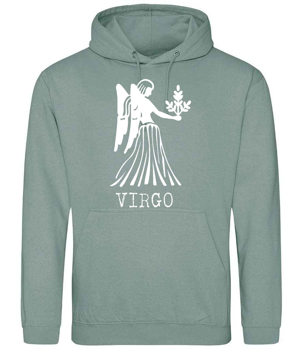 Virgo hoodie in dusty green