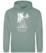 Virgo hoodie in dusty green