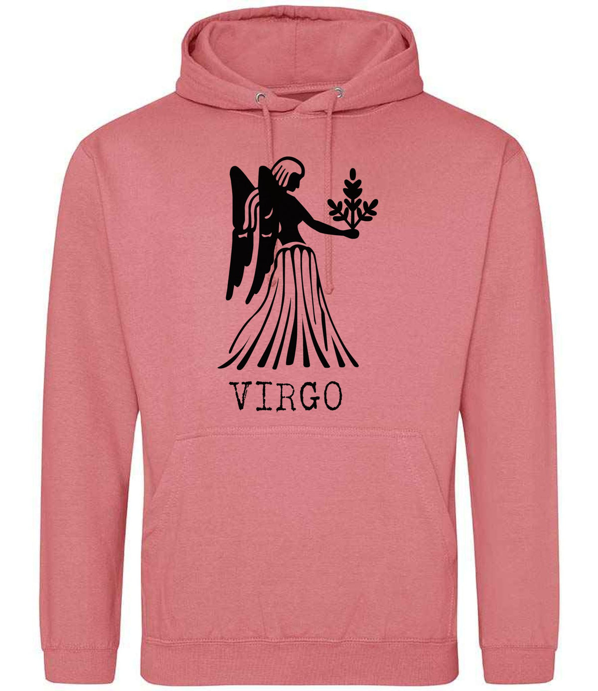 Virgo hoodie in dusty rose