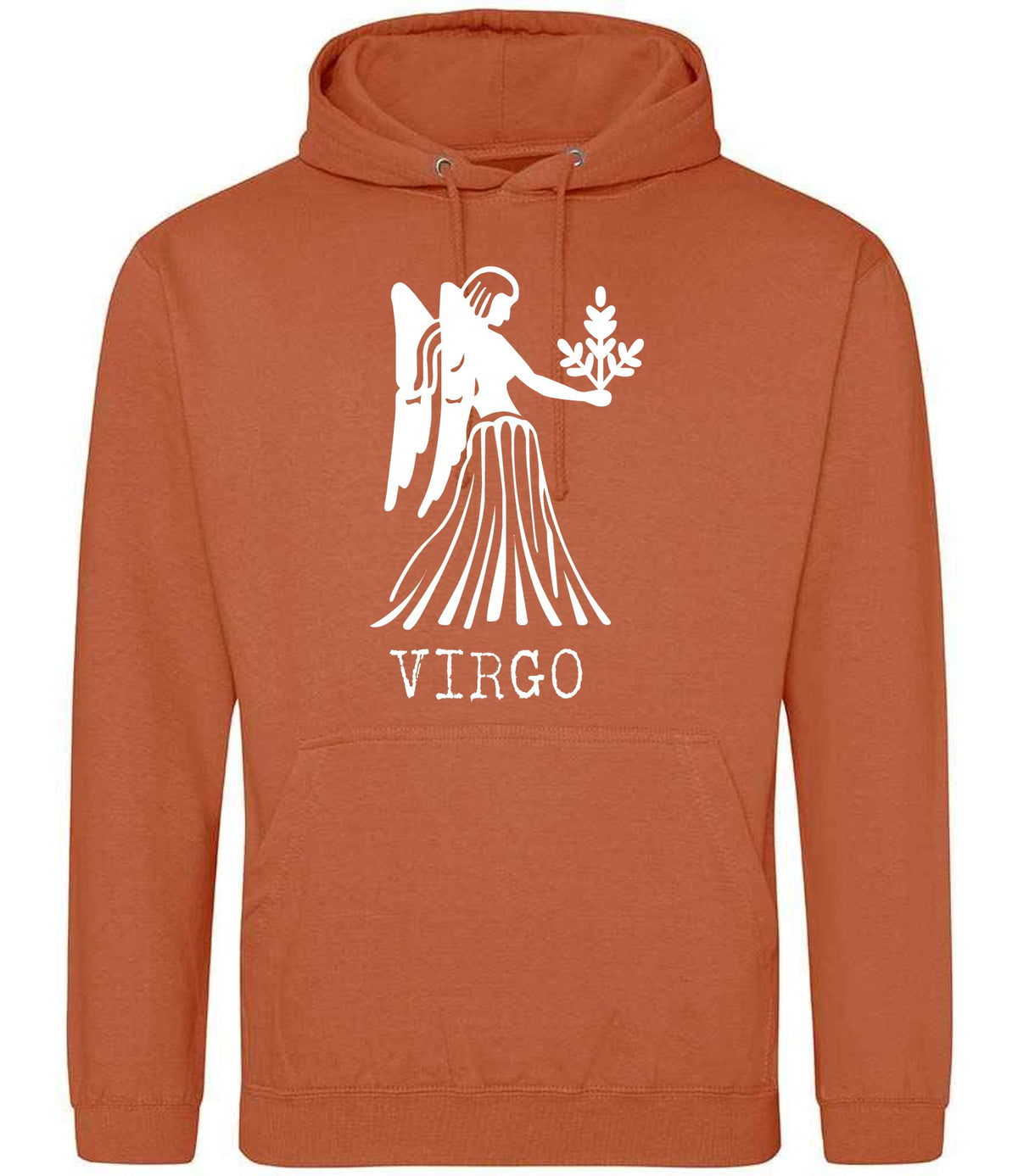 Virgo hoodie in ginger biscuit
