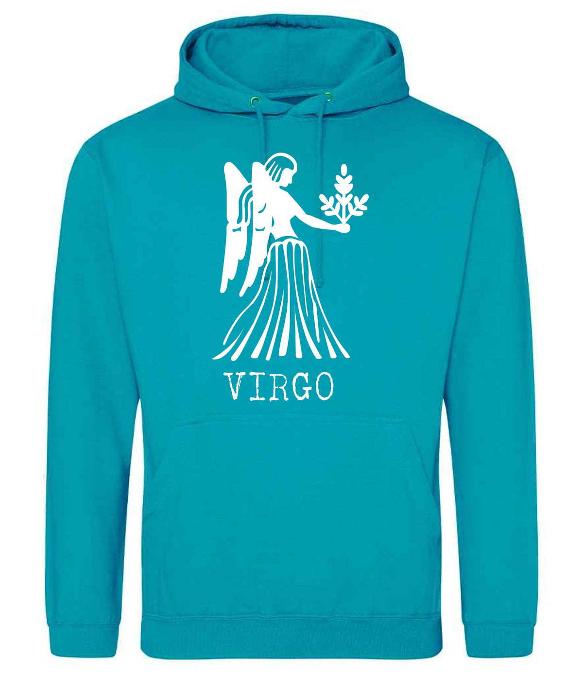 Virgo hoodie in lagoon blue
