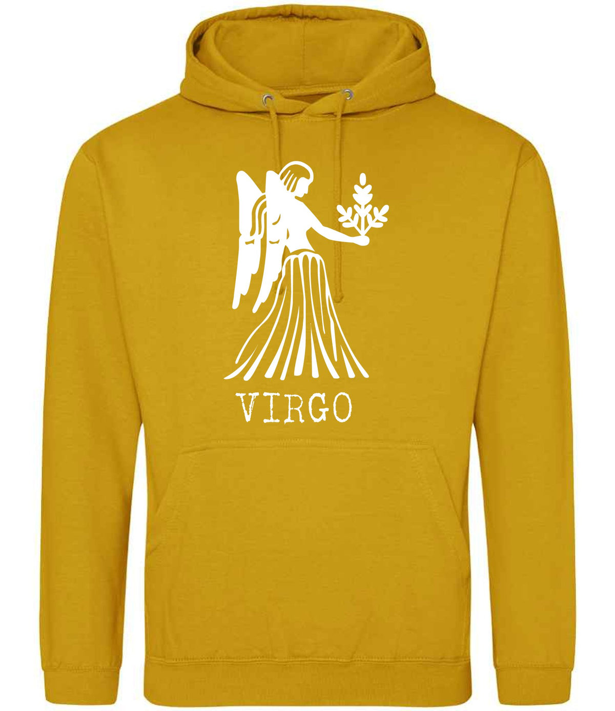 Virgo hoodie in mustard